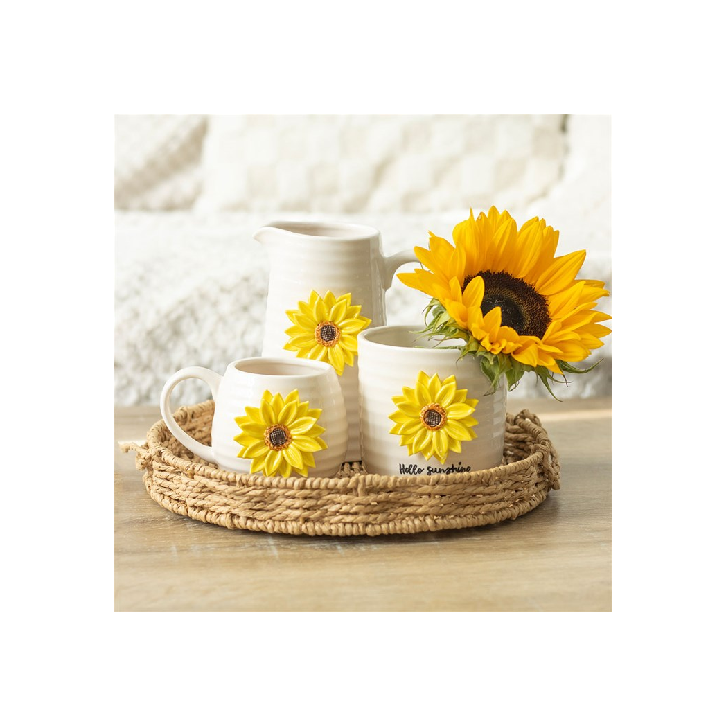 Hello Sunshine Plant Pot: Brighten Your Space with a 3D Sunflower Design
