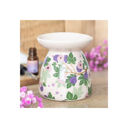 N/A Fig Tree Print Oil Burner -