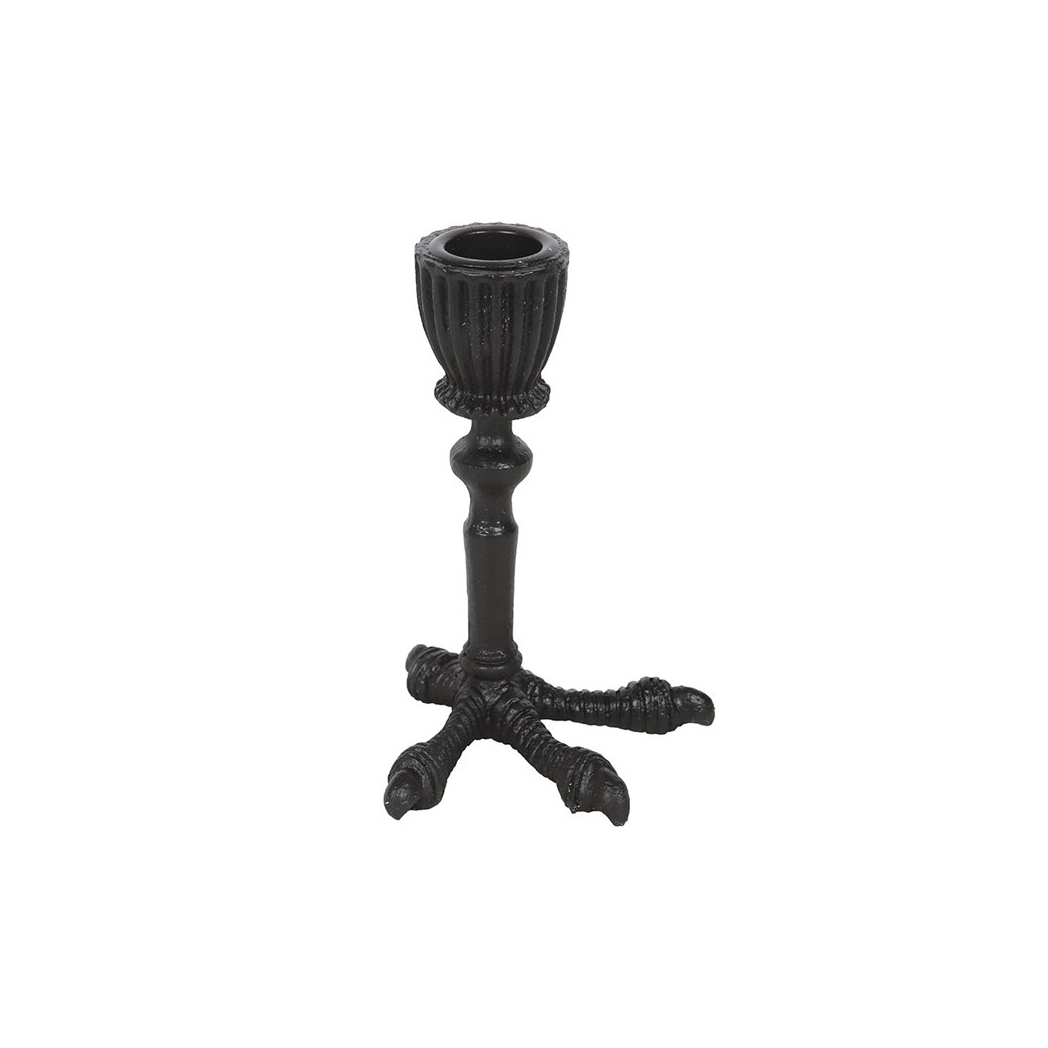 N/A Raven Claw Taper Candle Holder -