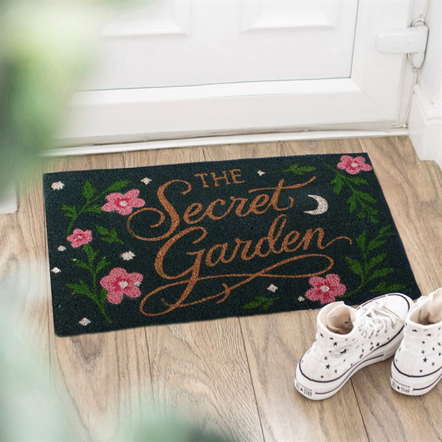 Transform Your Entryway with the Botanical Doormat – The Secret Garden