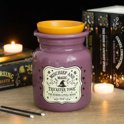 N/A Mischief and Magic Potion Bottle Oil Burner and Wax Warmer -