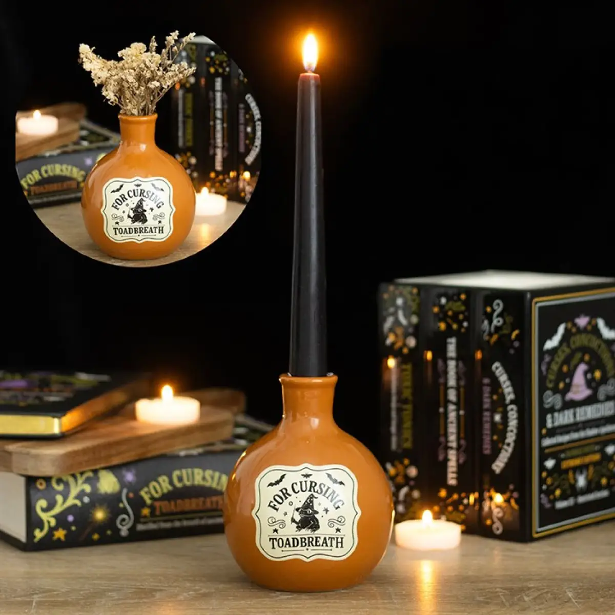 N/A Toadbreath Potion Bottle Vase and Candle Holder -