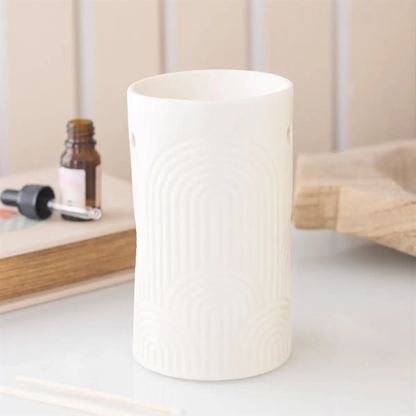 N/A Embossed Arch Oil Burner and Wax Warmer -