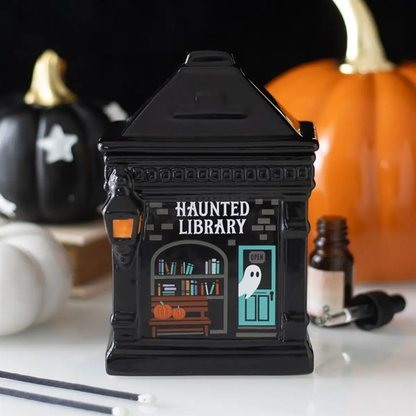 N/A Haunted Library Oil Burner -