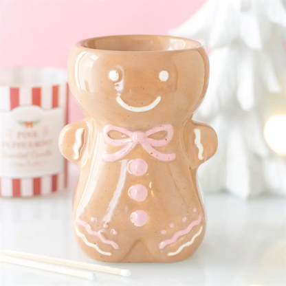 N/A Pink Gingerbread Man Oil Burner -