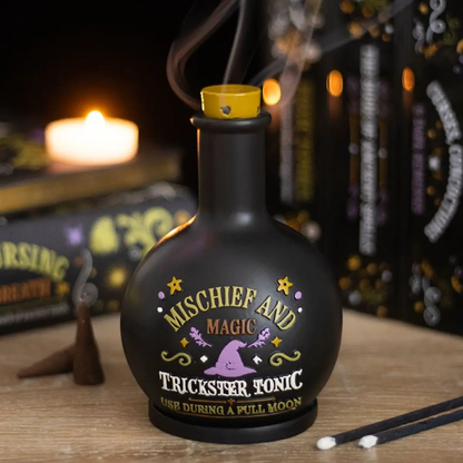 N/A Mischief and Magic Potion Bottle Incense Cone Holder -