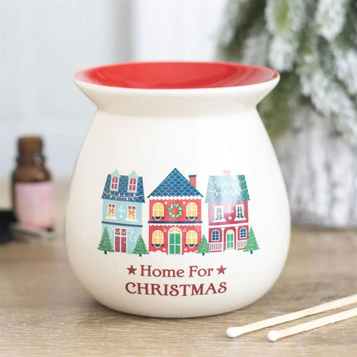 N/A Home for Christmas Oil Burner and Wax Warmer -