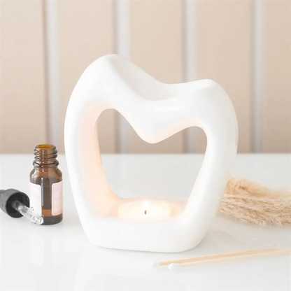 N/A Sculptural Heart Oil Burner -